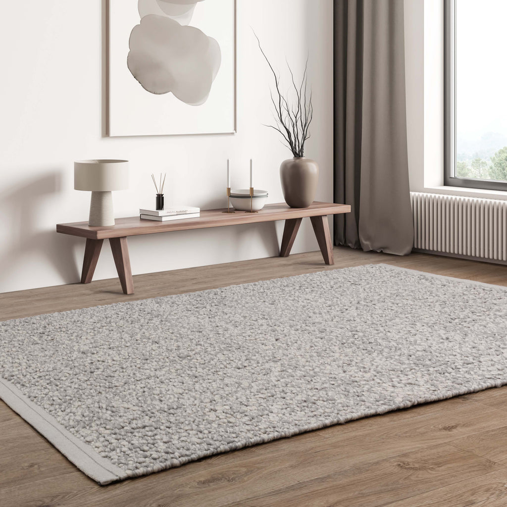 Elm Silver Rug