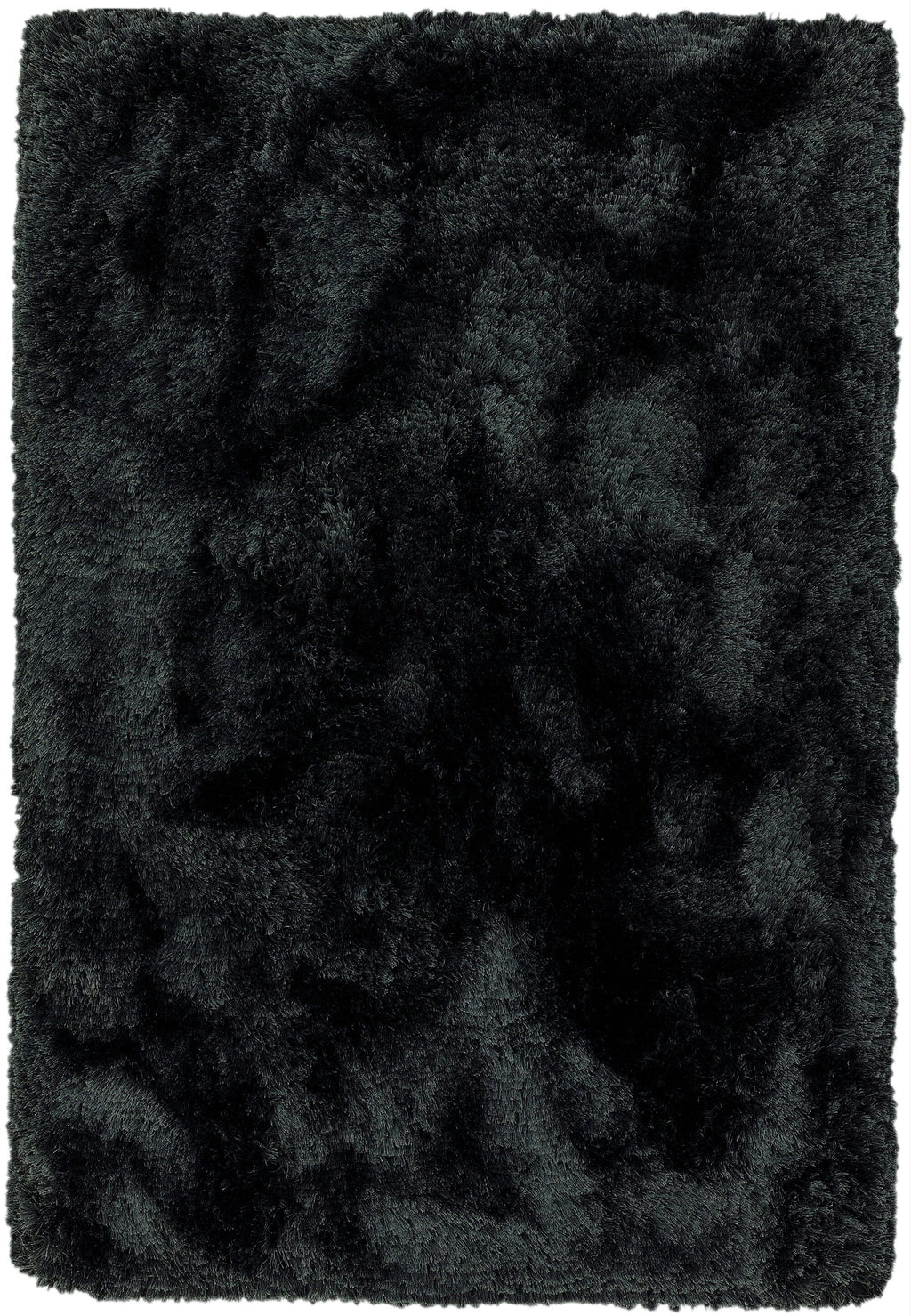 Plush Black Rug