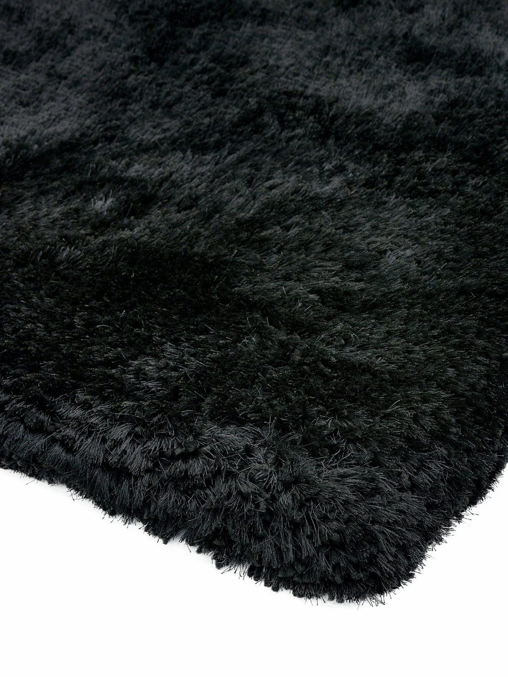 Plush Black Rug