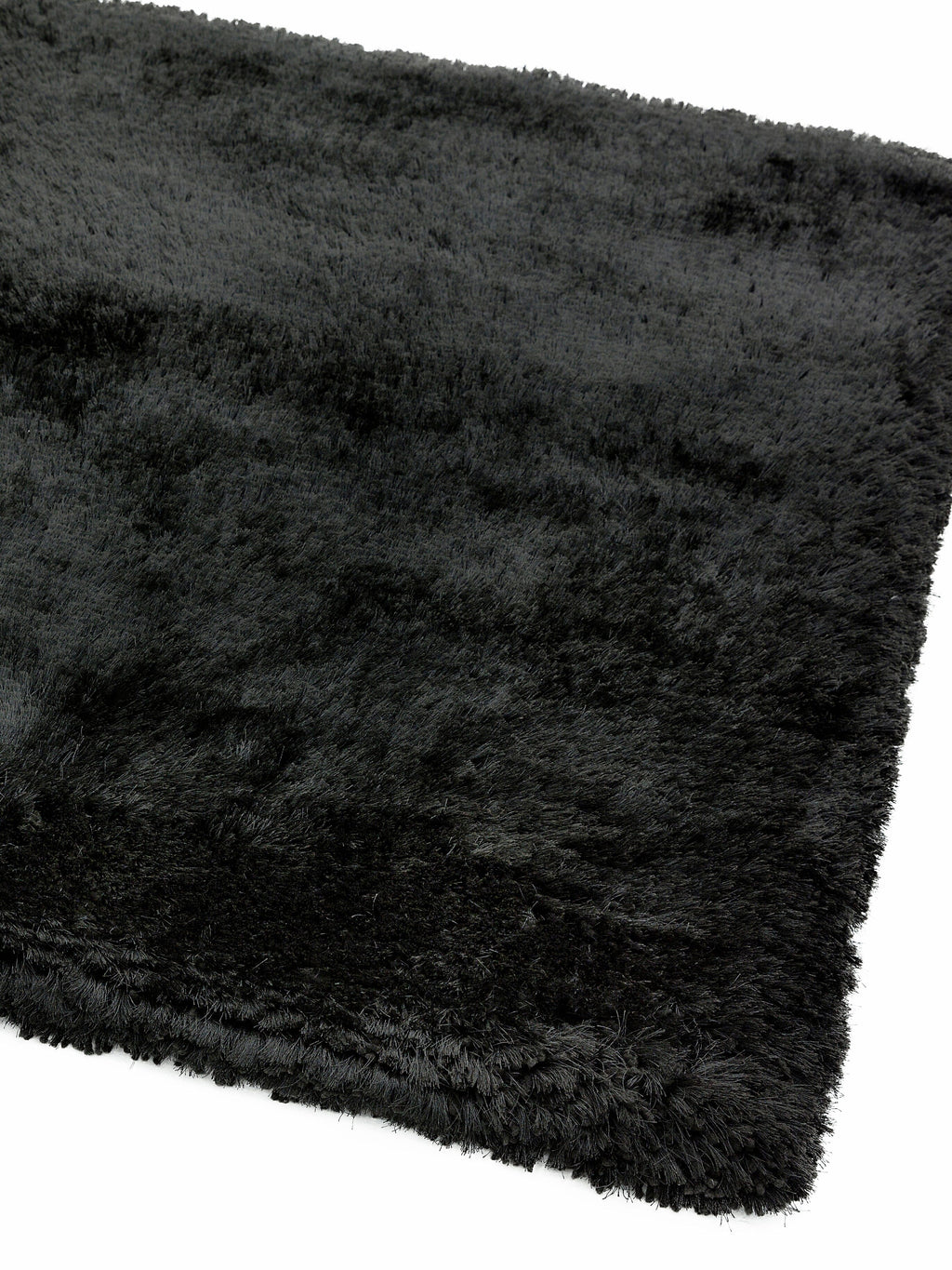 Plush Black Rug
