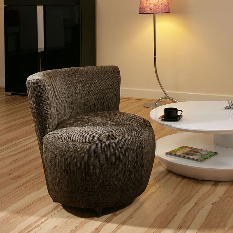 Amazing Modern Brown Fabric Armchair/Armchairs Tub Chair/Chairs New