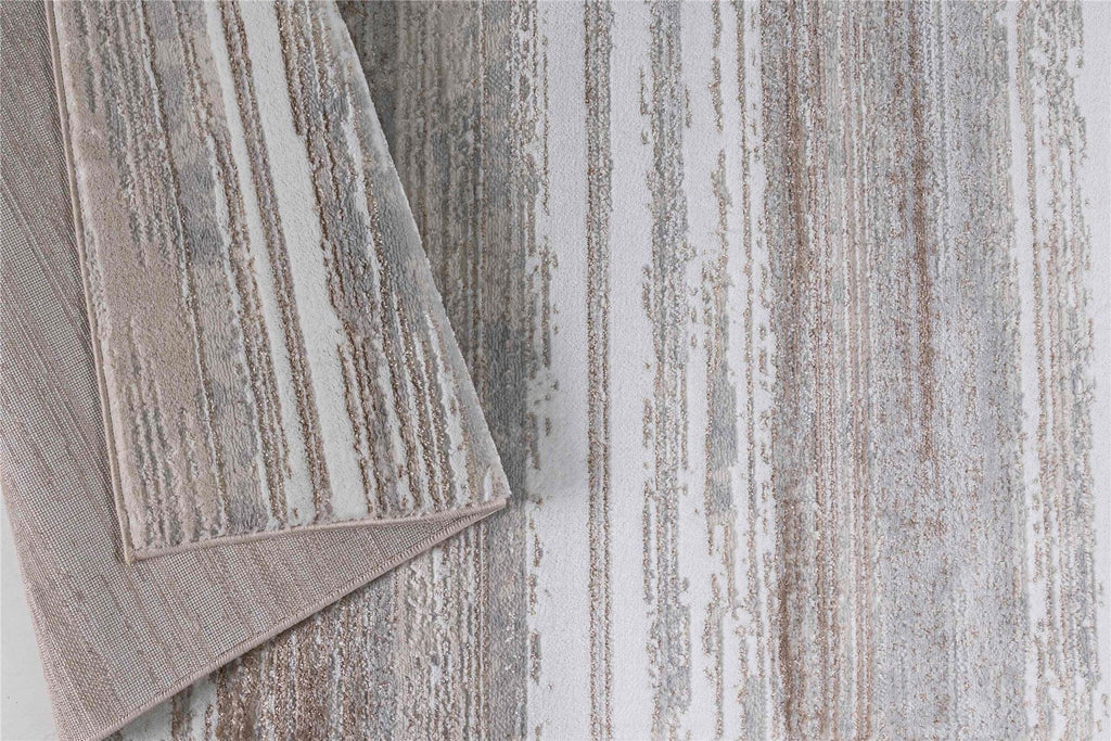 Amber Large Rug Cream / Beige / Brown 200 X 290cm