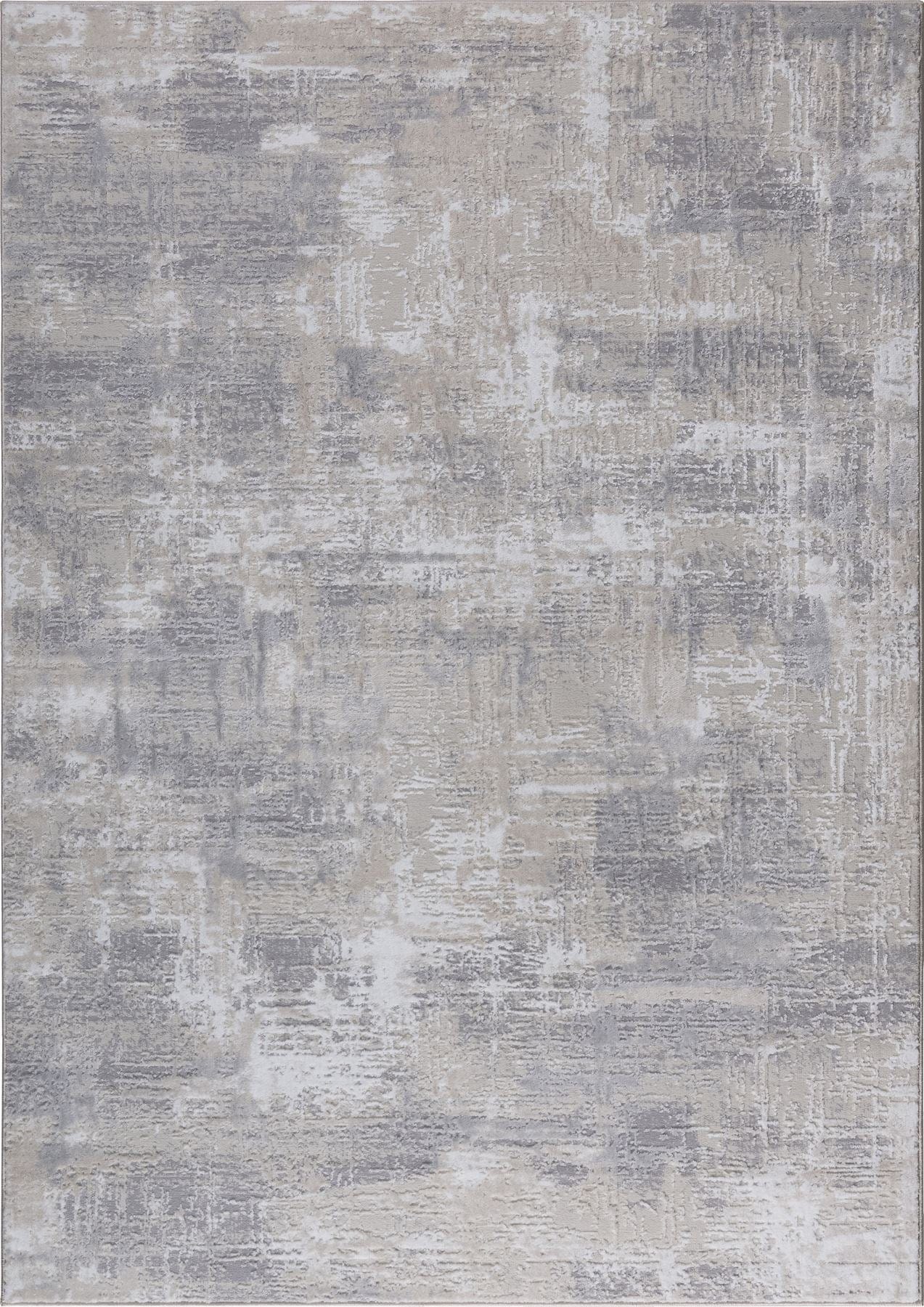 Aura Large Rug Grey / Silver / Beige / White 200 X 290cm