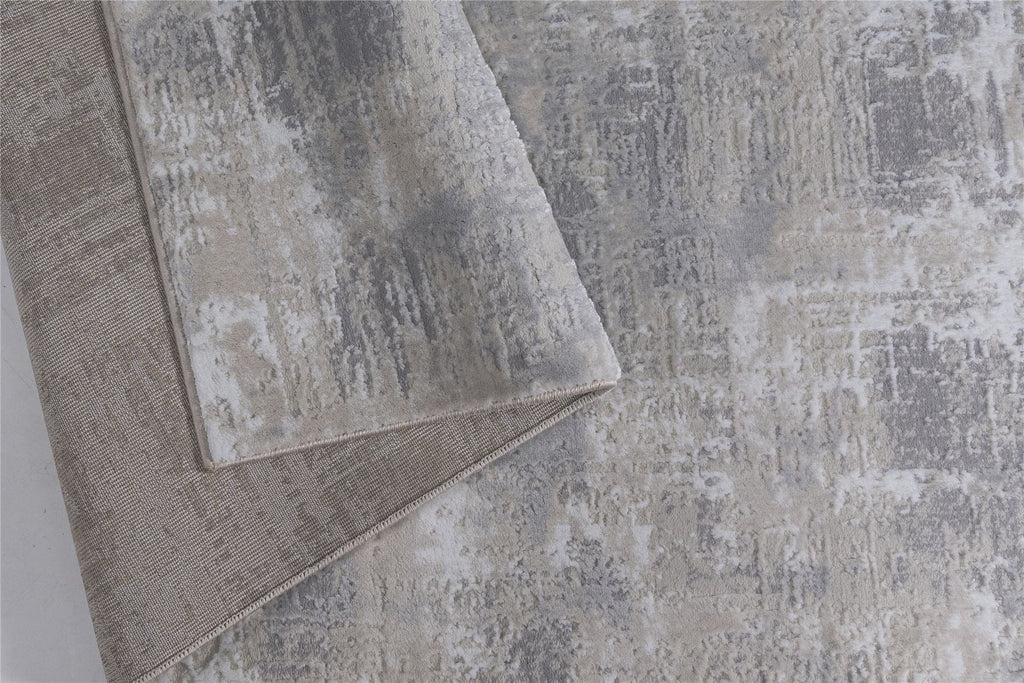 Aura Large Rug Grey / Silver / Beige / White 200 X 290cm