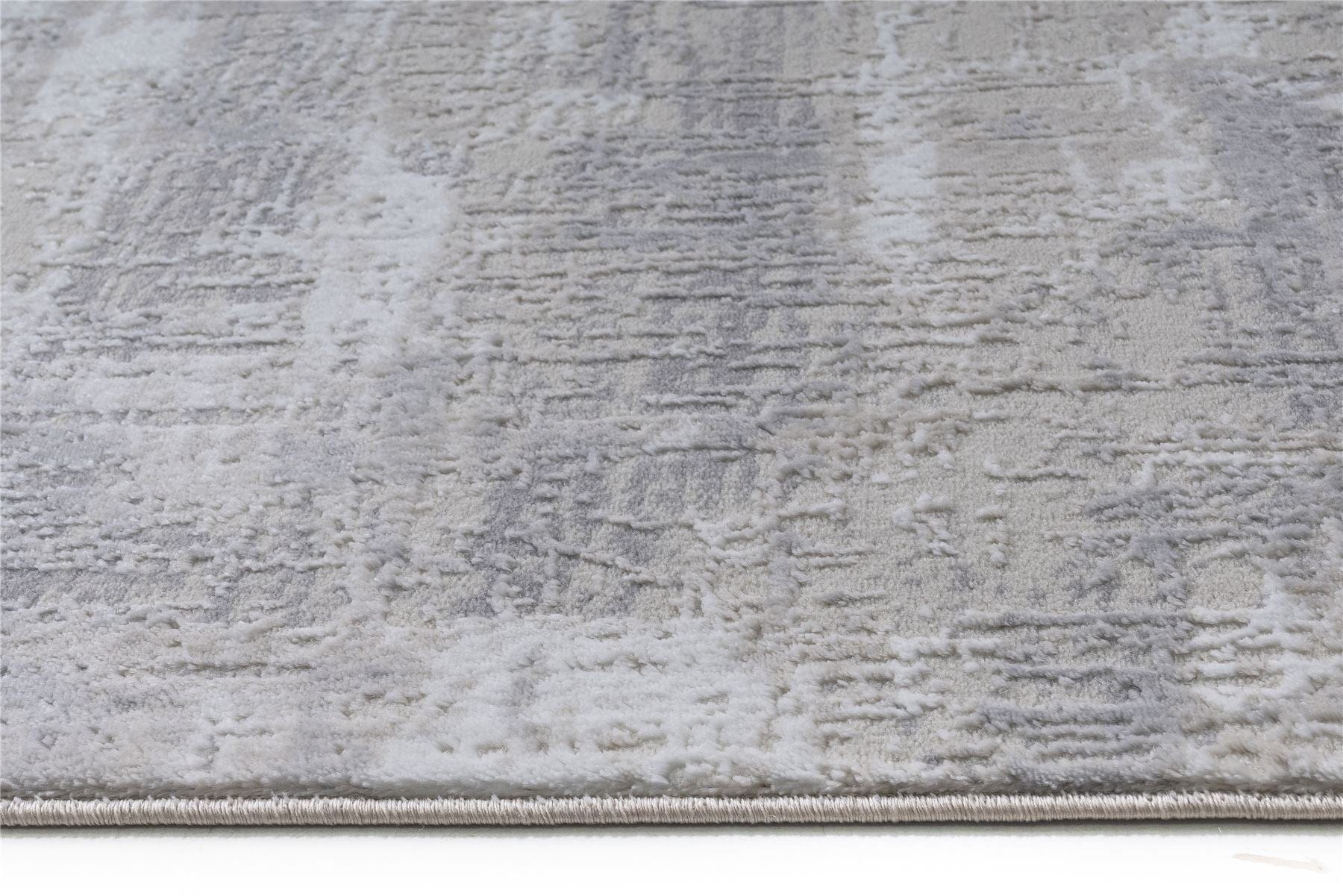 Aura Large Rug Grey / Silver / Beige / White 200 X 290cm