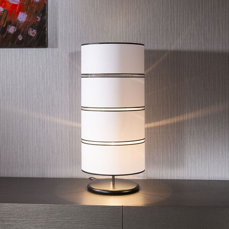 Beautiful Unique Modern  table lamp/light white/black shade Lampion mm