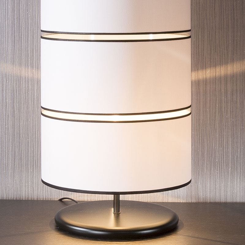 Beautiful Unique Modern  table lamp/light white/black shade Lampion mm