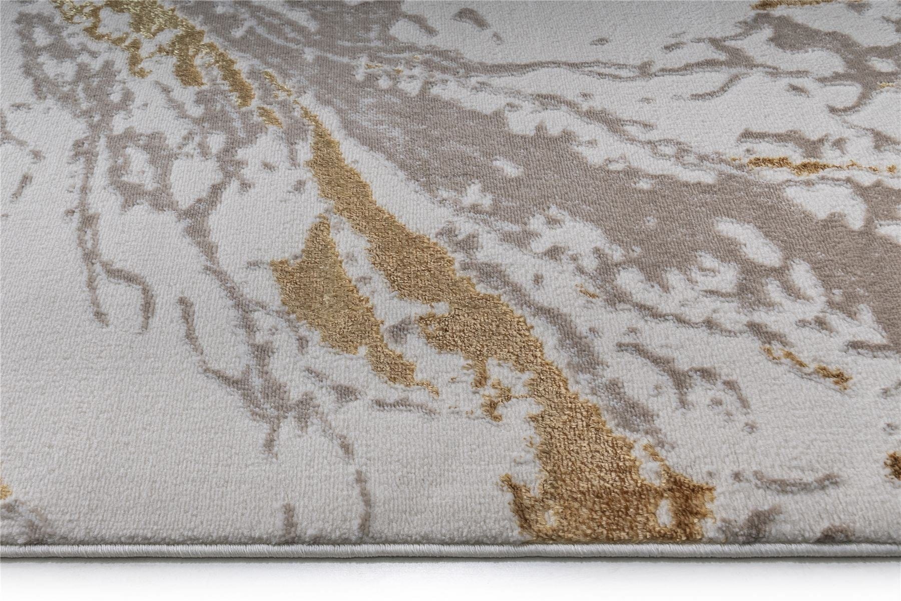 Blossom Medium Rug Cream / Grey / Gold / Beige 160 X 230cm