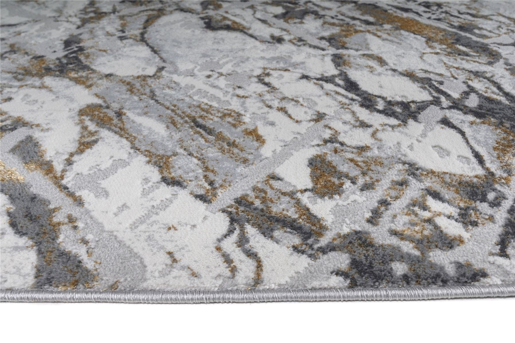 Bohemia Large Rug Cream / Grey / Gold / Silver 200 X 290cm