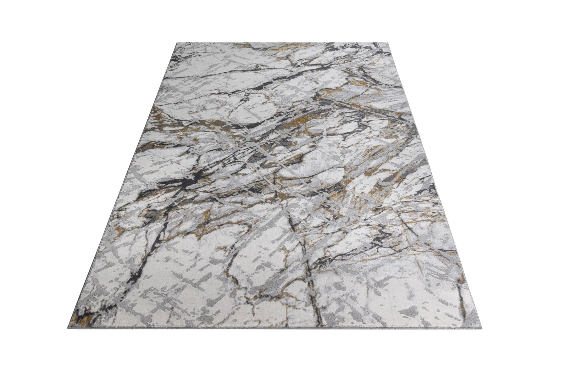 Bohemia Large Rug Cream / Grey / Gold / Silver 200 X 290cm