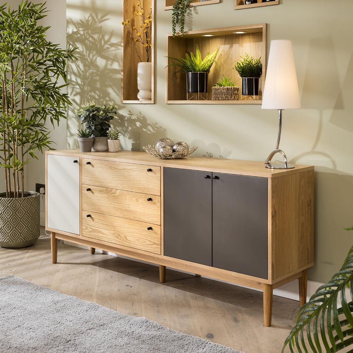 Campton Sideboard Buffet Oak