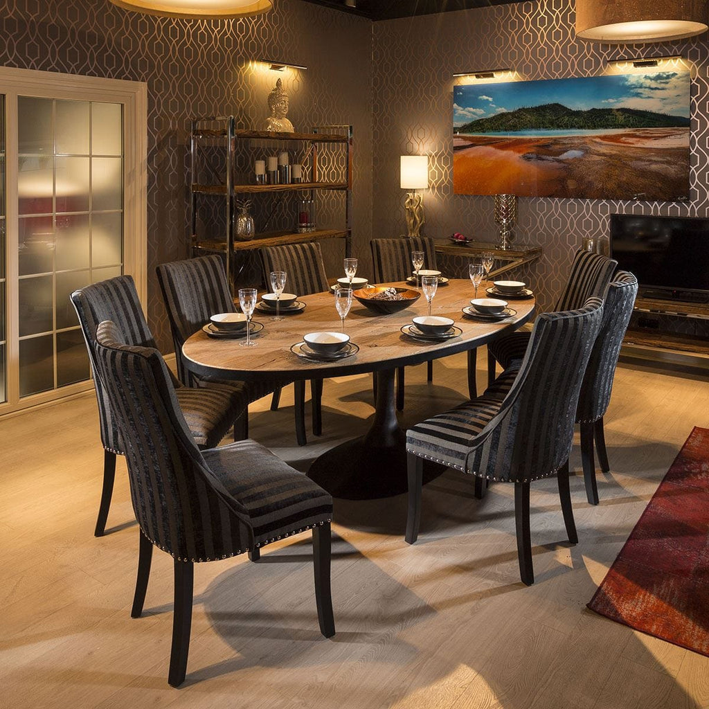 Classy Lily Black Candle Holder Antique Stainless Glass Round Birthday