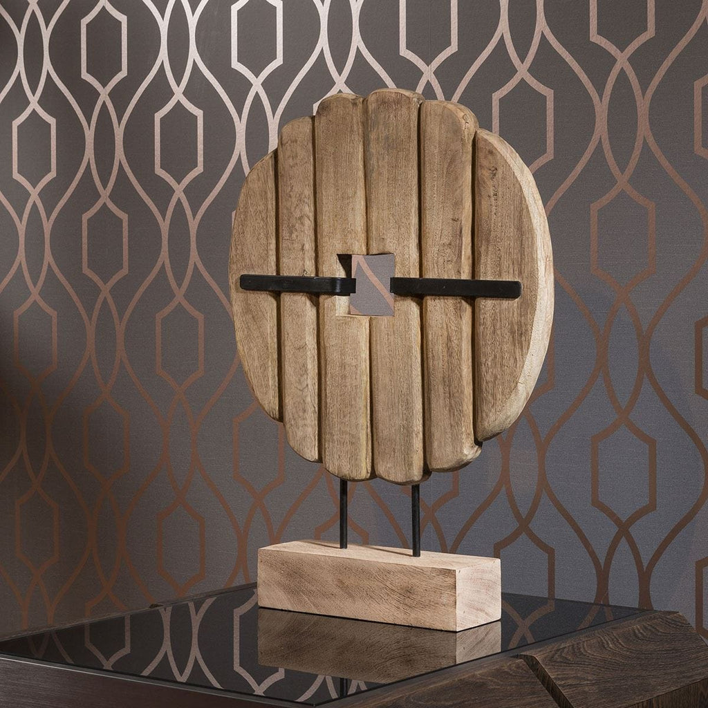 Classy Lily Black Candle Holder Antique Stainless Glass Round Birthday