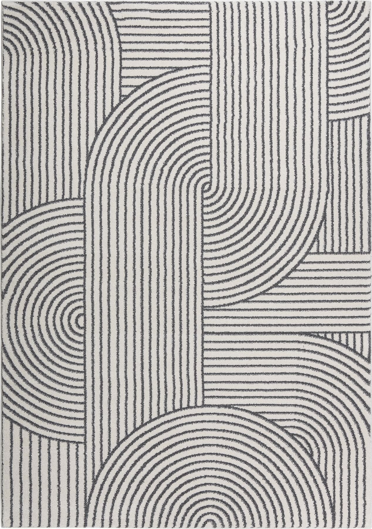 Degas Large Rug Cream / Grey 200 X 290cm