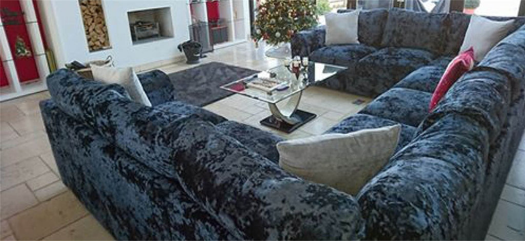 Extra Large Cinema Sofa Set Settee Corner Group U Shape Grey 4.0x2.6m