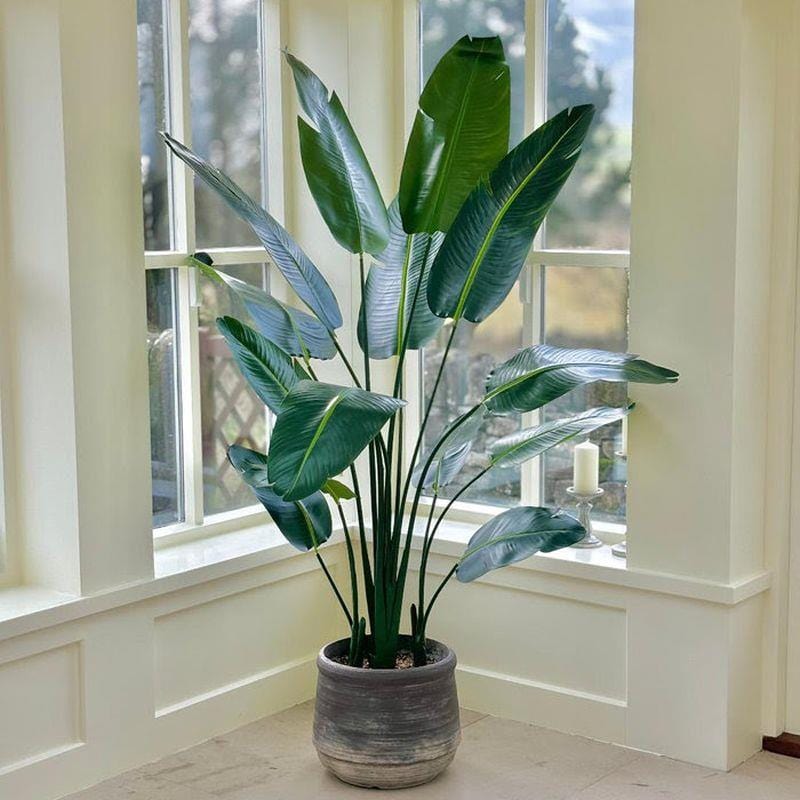 Large Faux Palm Tree Artificial Potted Plant
