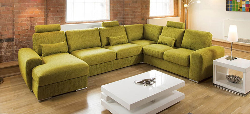 Extra Large Modern High Quality L Shape Corner Sofa Group Grande 15LH