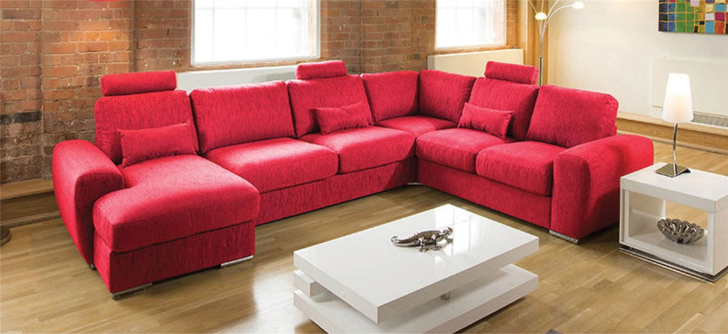 Extra Large Modern High Quality L Shape Corner Sofa Group Grande 15LH