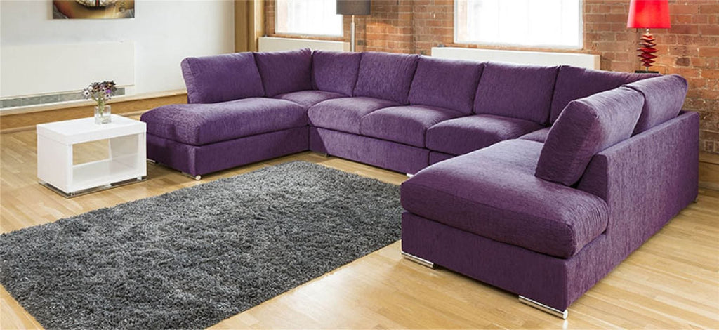 Extra Large New Sofa Set Settee Corner Group U Shape Grey 4.0x2.1m