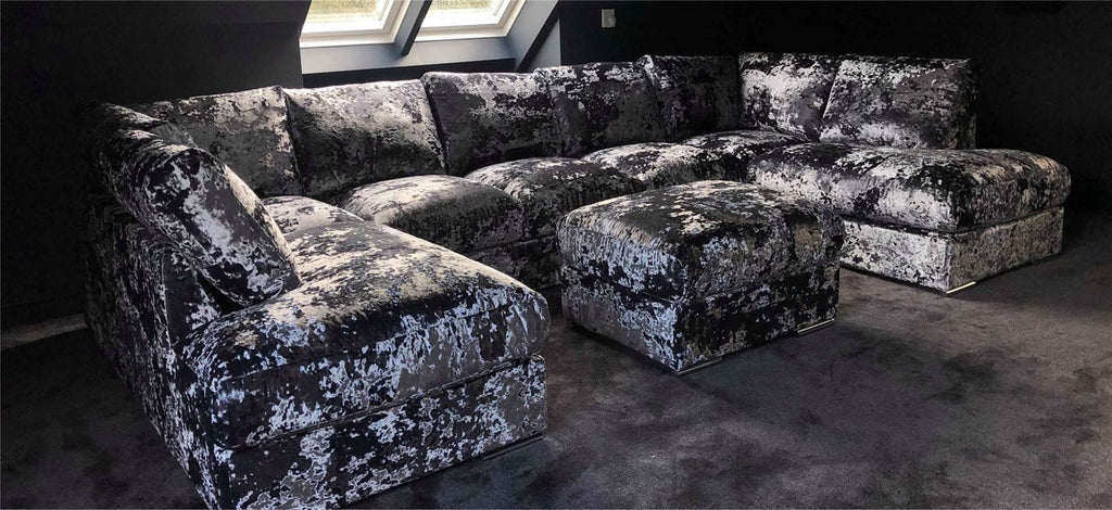 Extra Large New Sofa Set Settee Corner Group U Shape Grey 4.0x2.1m