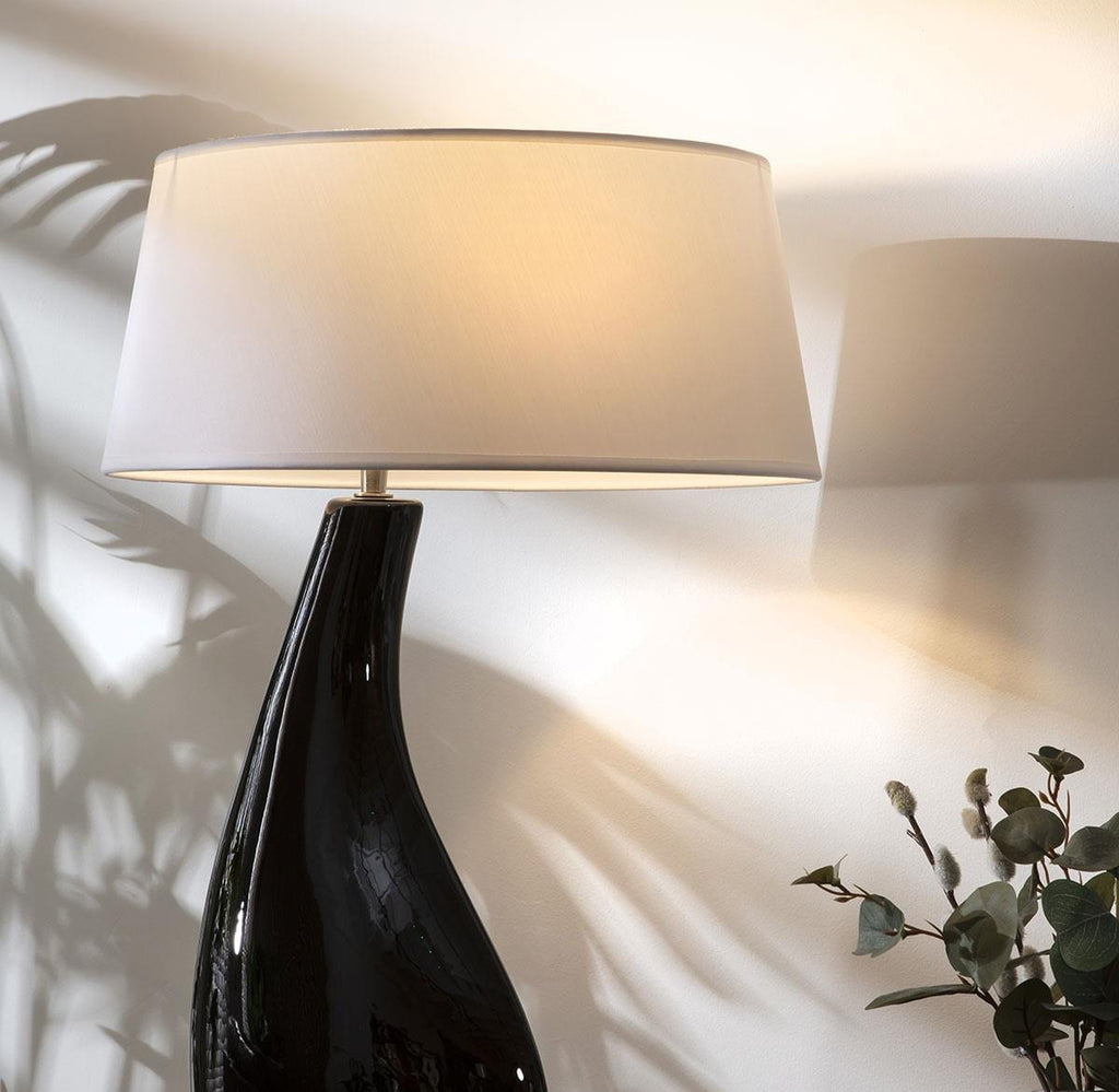 Flam & Luce Diva Table Lamp Black