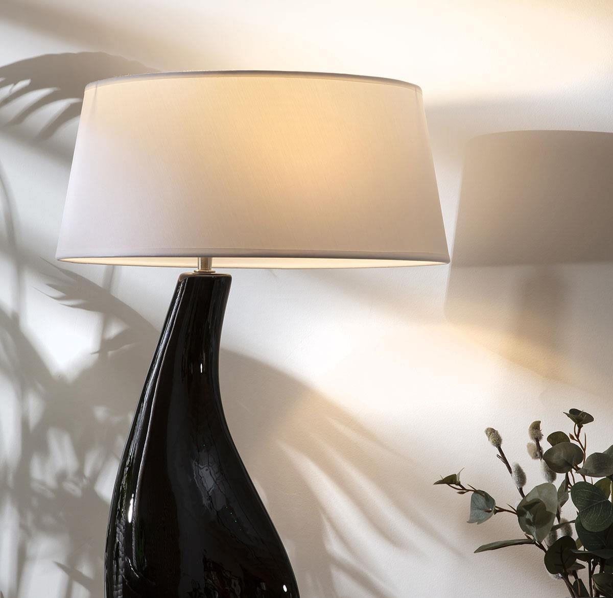 Flam & Luce Diva Table Lamp Black