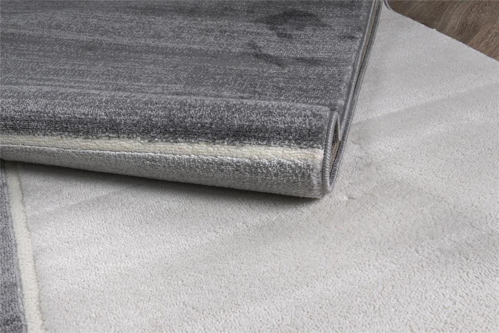 Hartley Large Rug Grey / Mustard / Cream / Light Grey 200 X 290cm