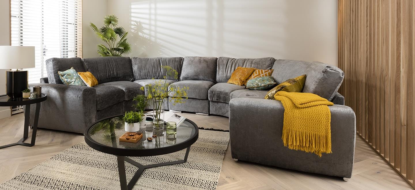 Huge Modern Cinema U Shape Sofa Corner Group Any Colour Grande 252