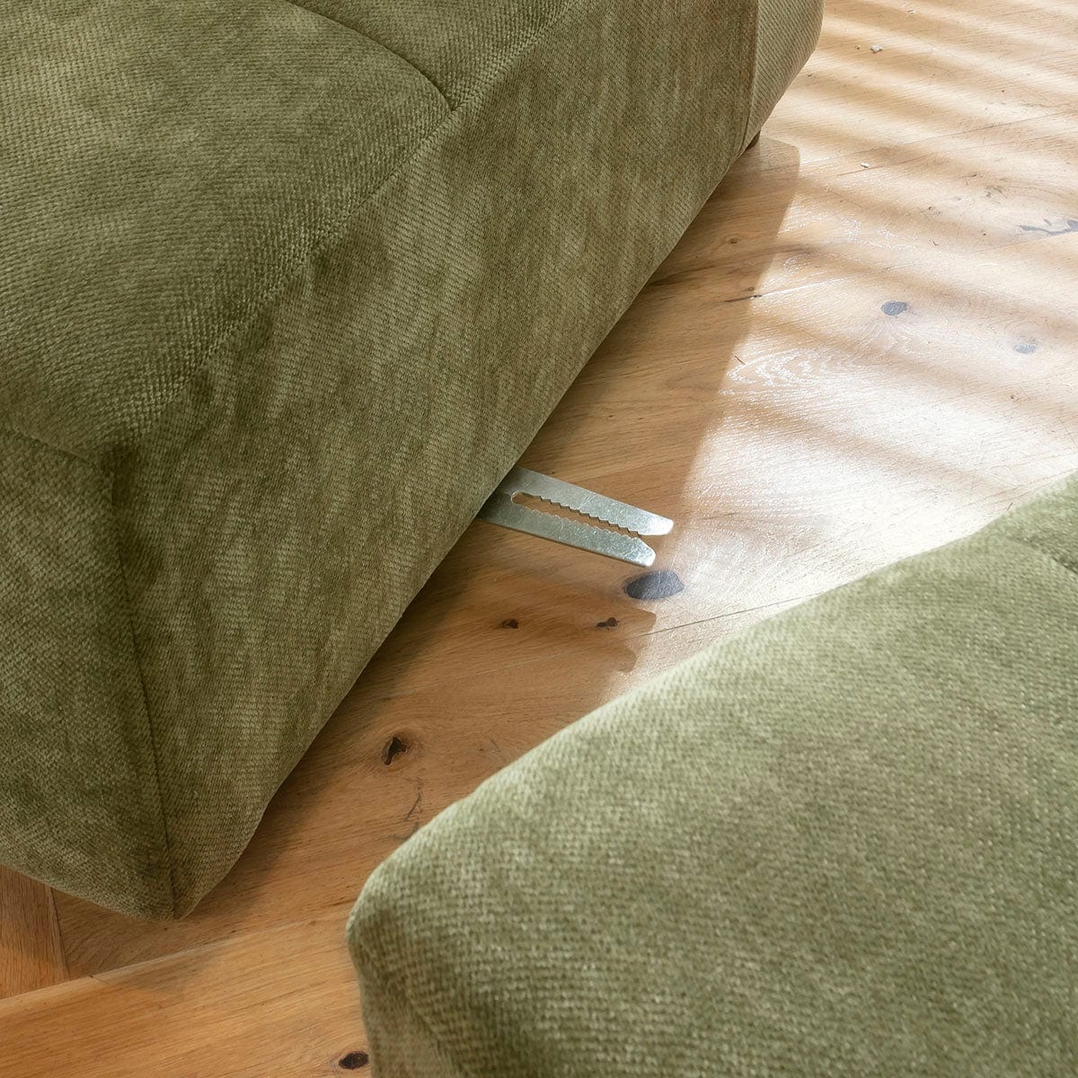 Jasmin Small 2 Seater Sofa Green 176x88cm 2S