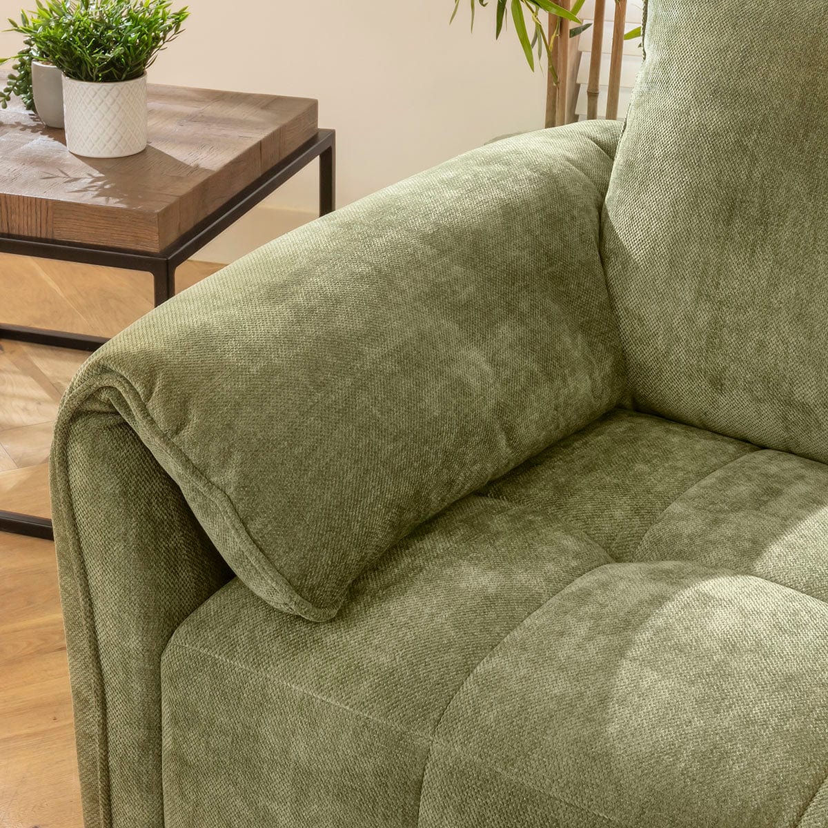 Jasmin Modern 8 Seater Modular U-Shape Corner Sofa Green 320x248cm 11B