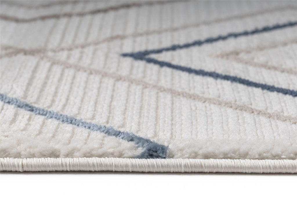 Kodiak Medium Rug Blue / Cream / Beige / Brown 160 X 230cm