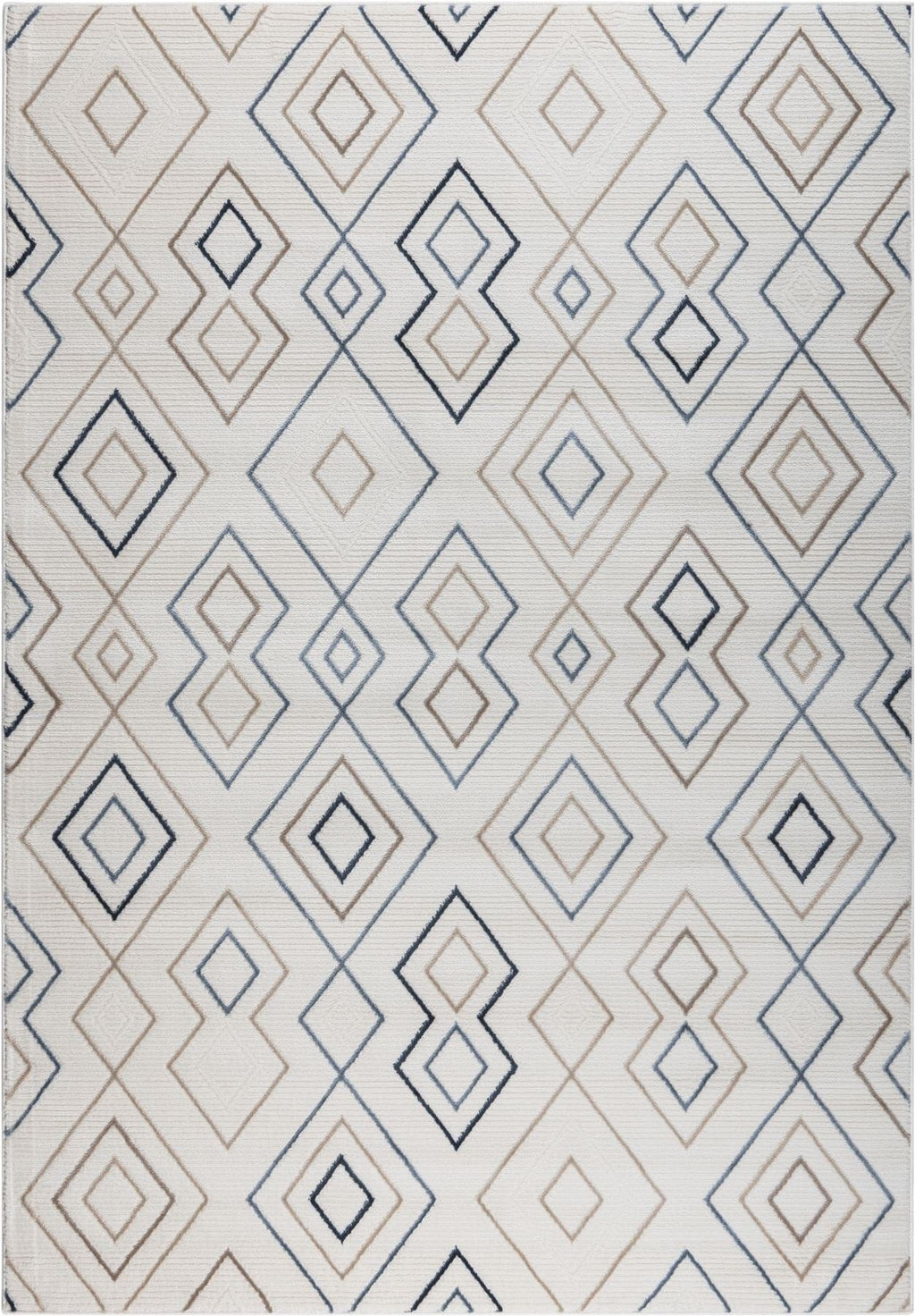 Kodiak Medium Rug Blue / Cream / Beige / Brown 160 X 230cm