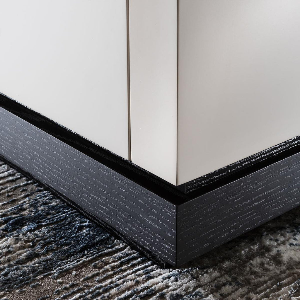 Murcia 3-Door Sideboard with Drawers Matte Chalk