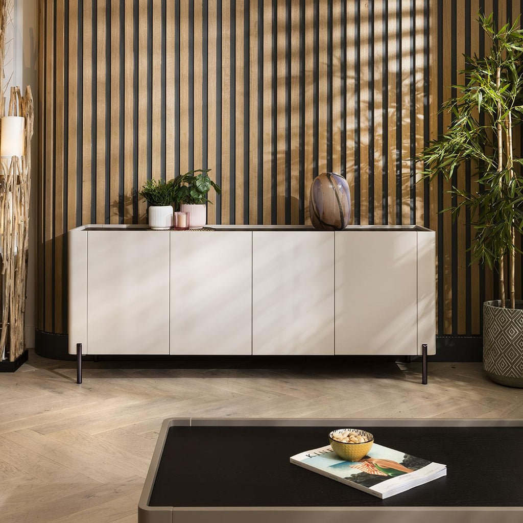 Newton 4 Door Sideboard Buffet Chalk