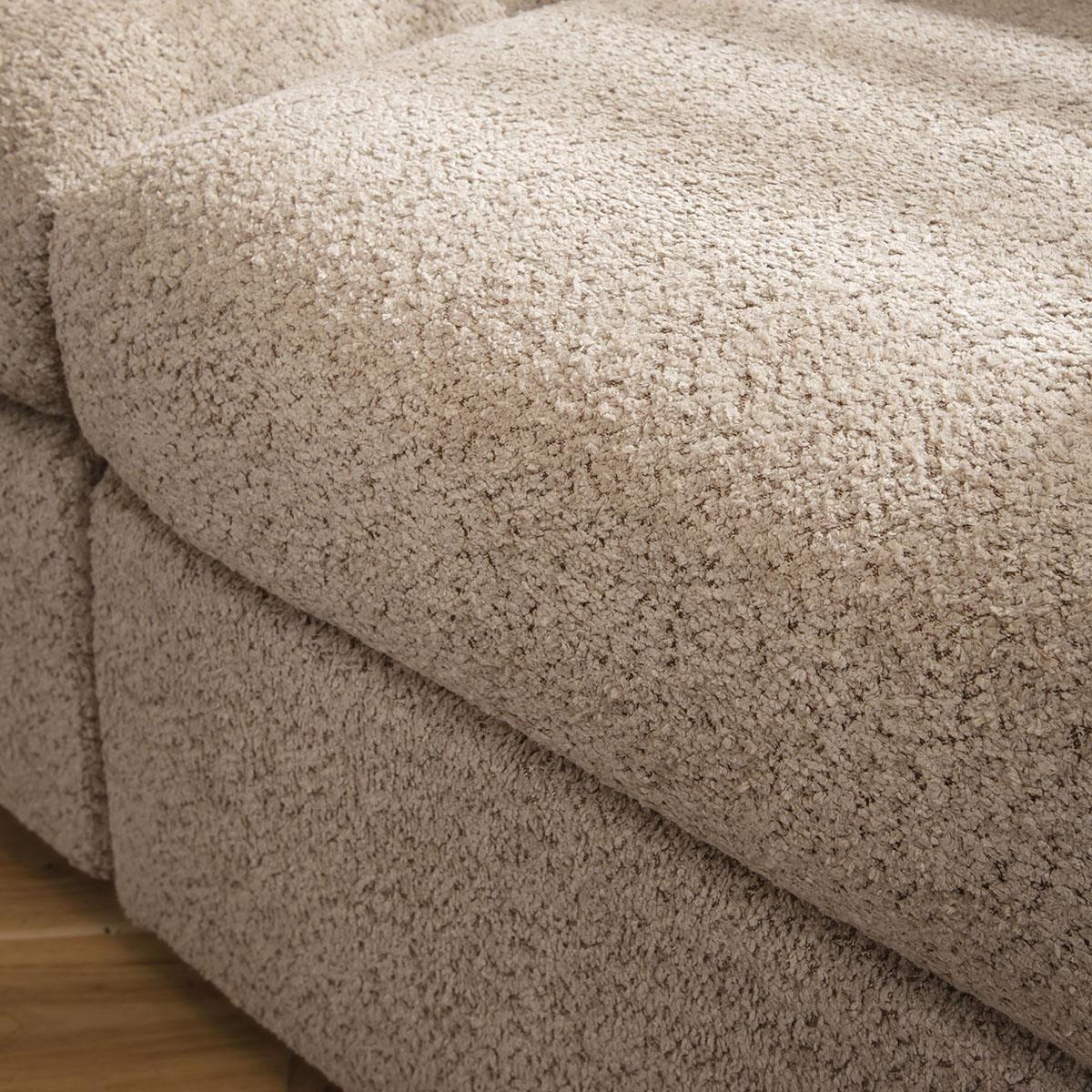 Sully 6 Seater U-Shape Sofa Biscuit Beige Boucle 320x240cm 10