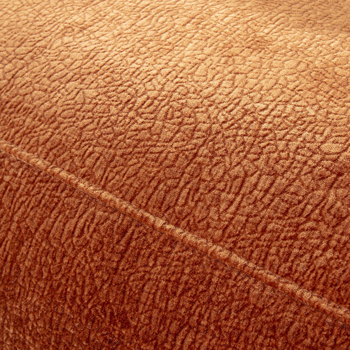 Lecco Modern Corner Chaise Sofa Burnt Orange 300x160cm