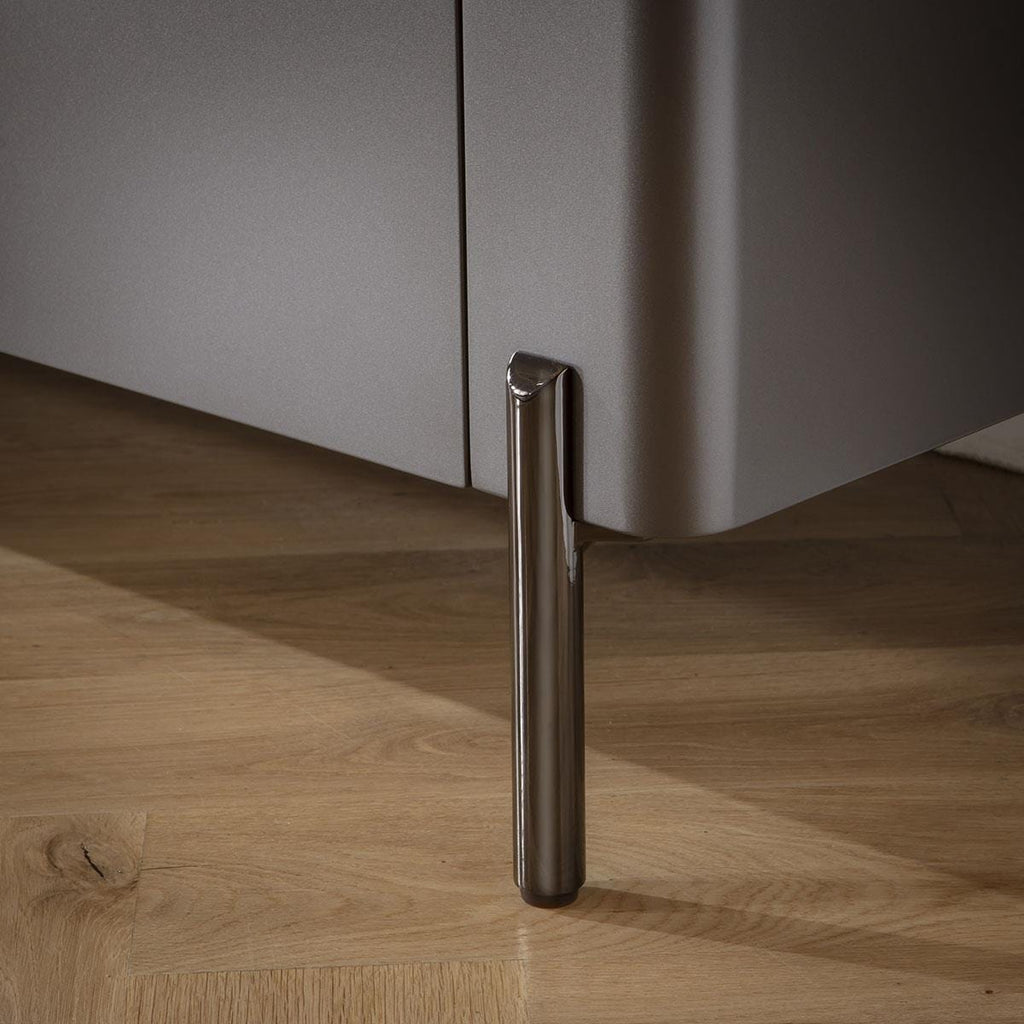 Newton 4 Door Sideboard Buffet Space Grey 180cm