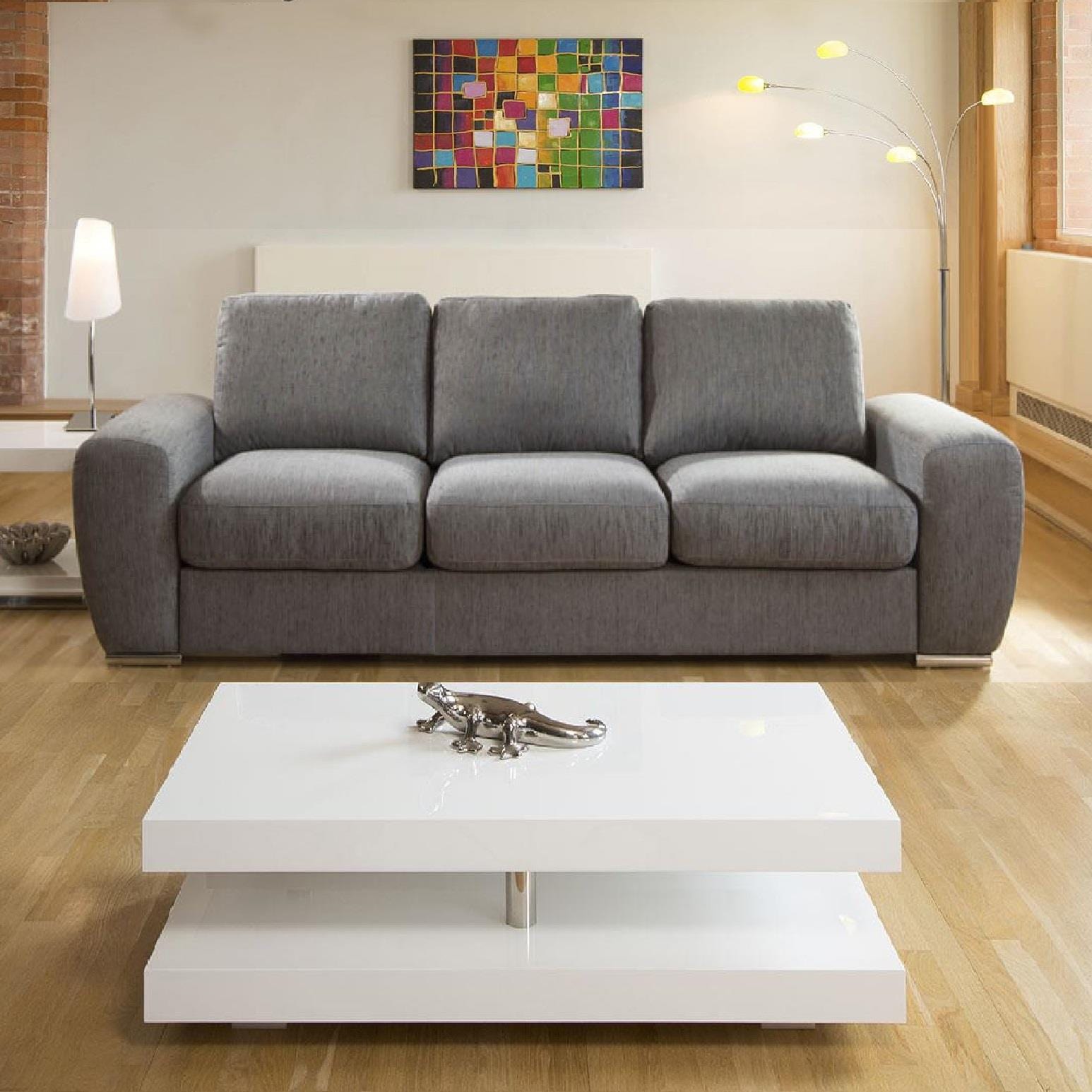 Large Modern Italian Three 3 Seater Sofa 2.7mtr Any Colour Grande 31