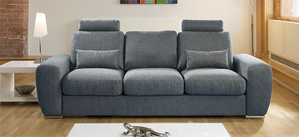Large Modern Italian Three 3 Seater Sofa 2.7mtr Any Colour Grande 31