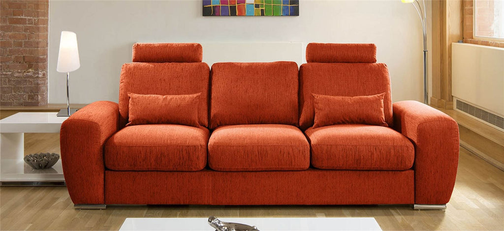 Large Modern Italian Three 3 Seater Sofa 2.7mtr Any Colour Grande 31