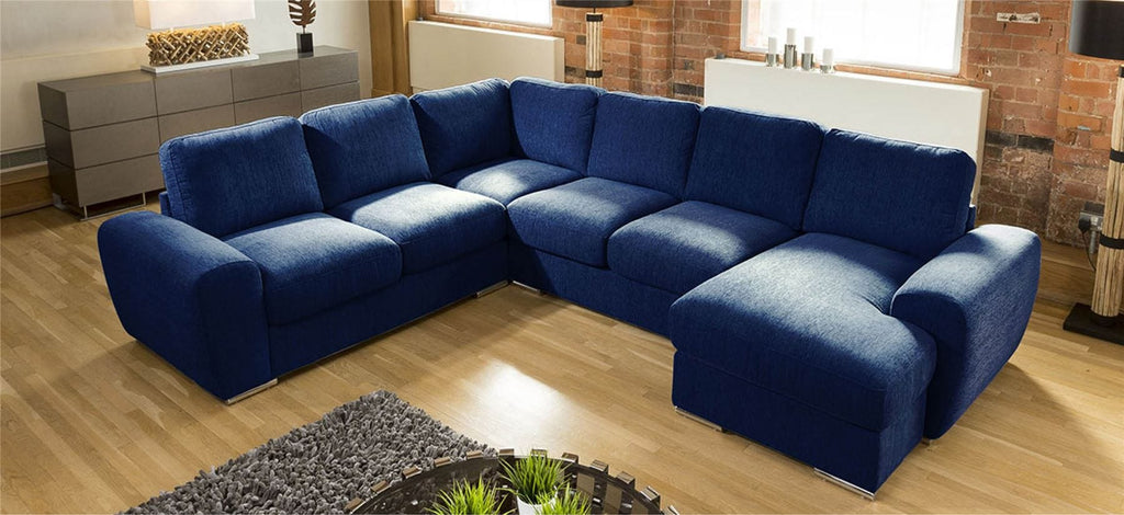 Large Premium L Shape Corner Cinema Sofa Chaise Any Colour Grande 4RH