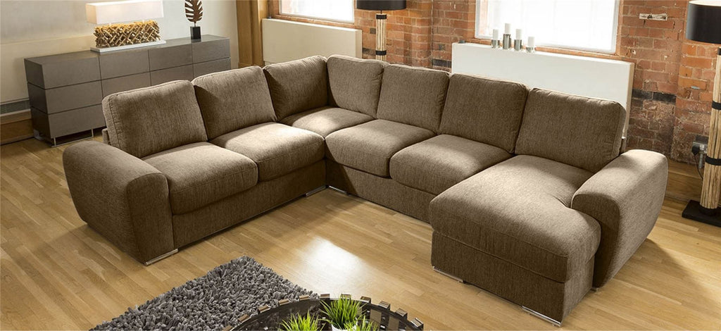 Large Premium L Shape Corner Cinema Sofa Chaise Any Colour Grande 4RH