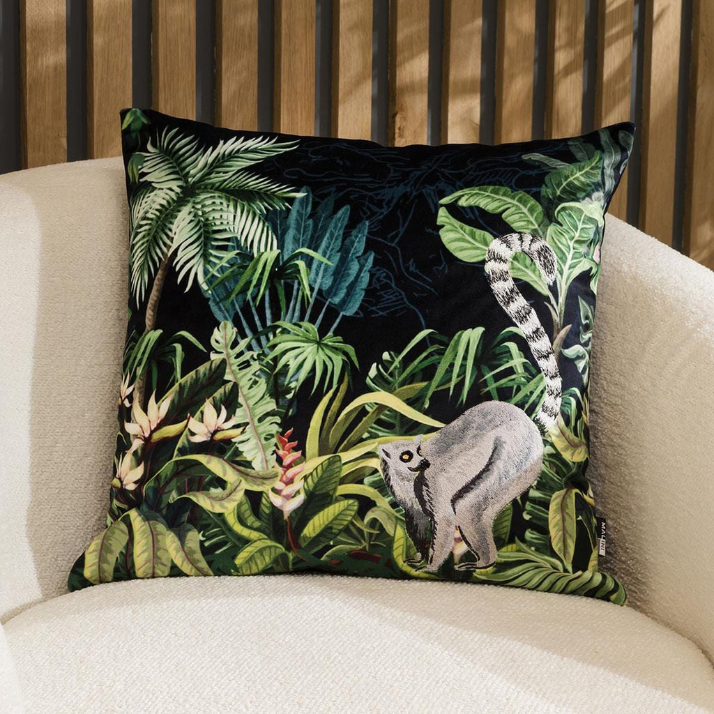 Lemur Velvet Scatter Cushion 45cm