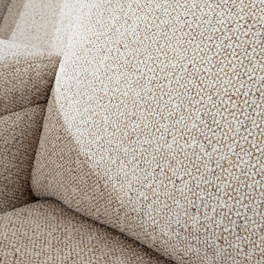 Lola Modern 4 Seater Recliner Corner Sofa Beige 296x220cm 5