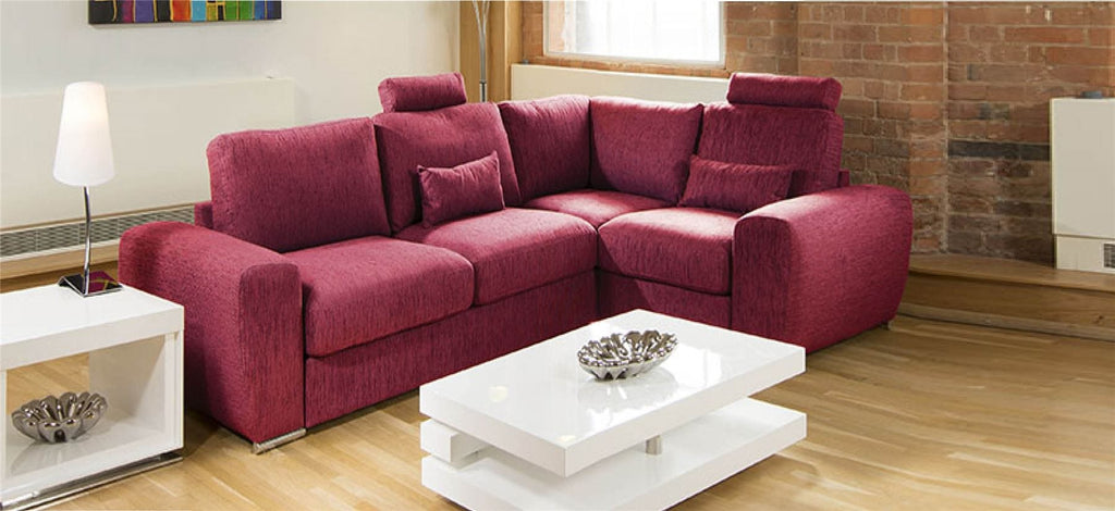 Lovely Modern Deep Corner Sofa Many Colours and Fabrics Grande 7LH