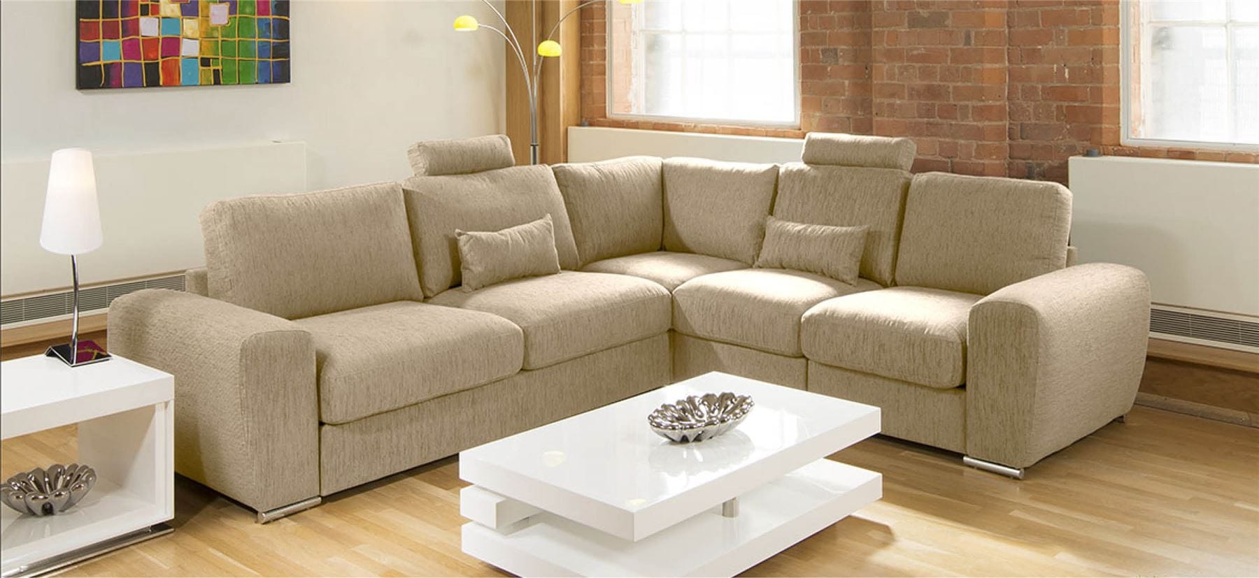 Luxurious Extra Deep Sectional Modular L Shape Corner Sofa Grande 5LH