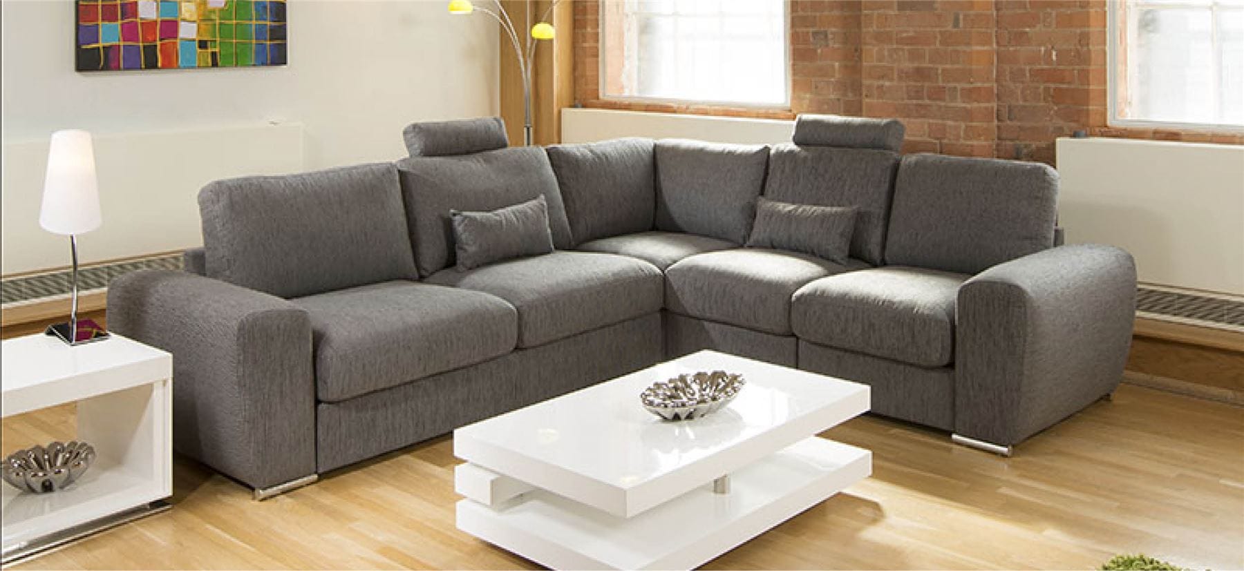 Luxurious Extra Deep Sectional Modular L Shape Corner Sofa Grande 5LH