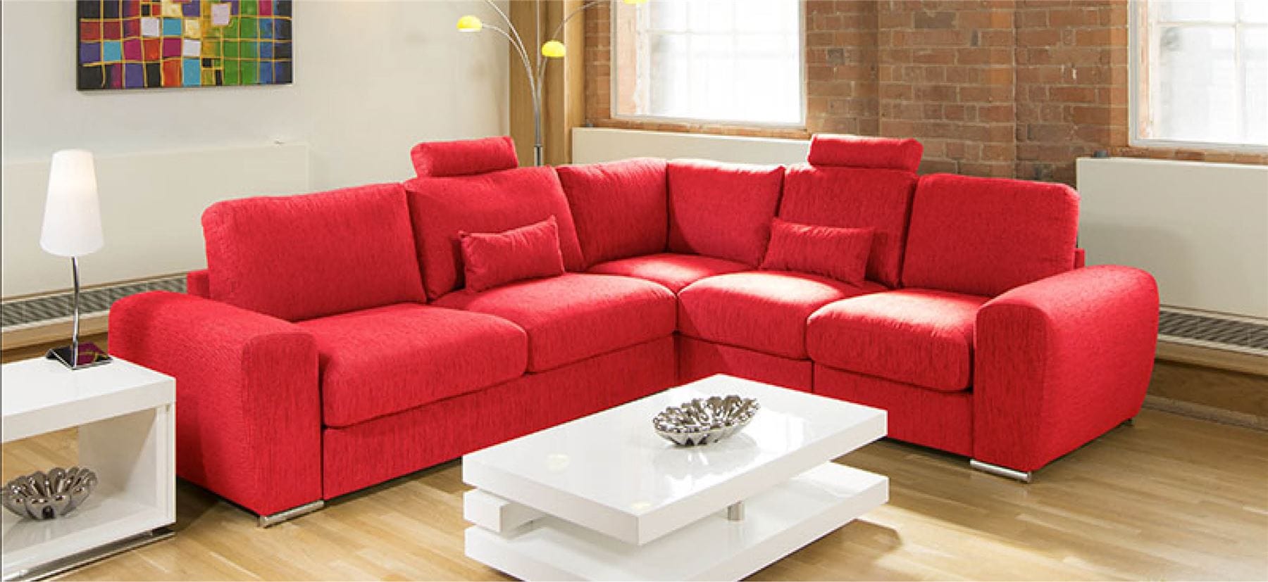 Luxurious Extra Deep Sectional Modular L Shape Corner Sofa Grande 5LH