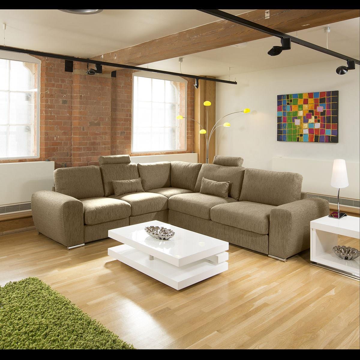 Luxurious Extra Deep Sectional Modular L Shape Corner Sofa Grande 5RH