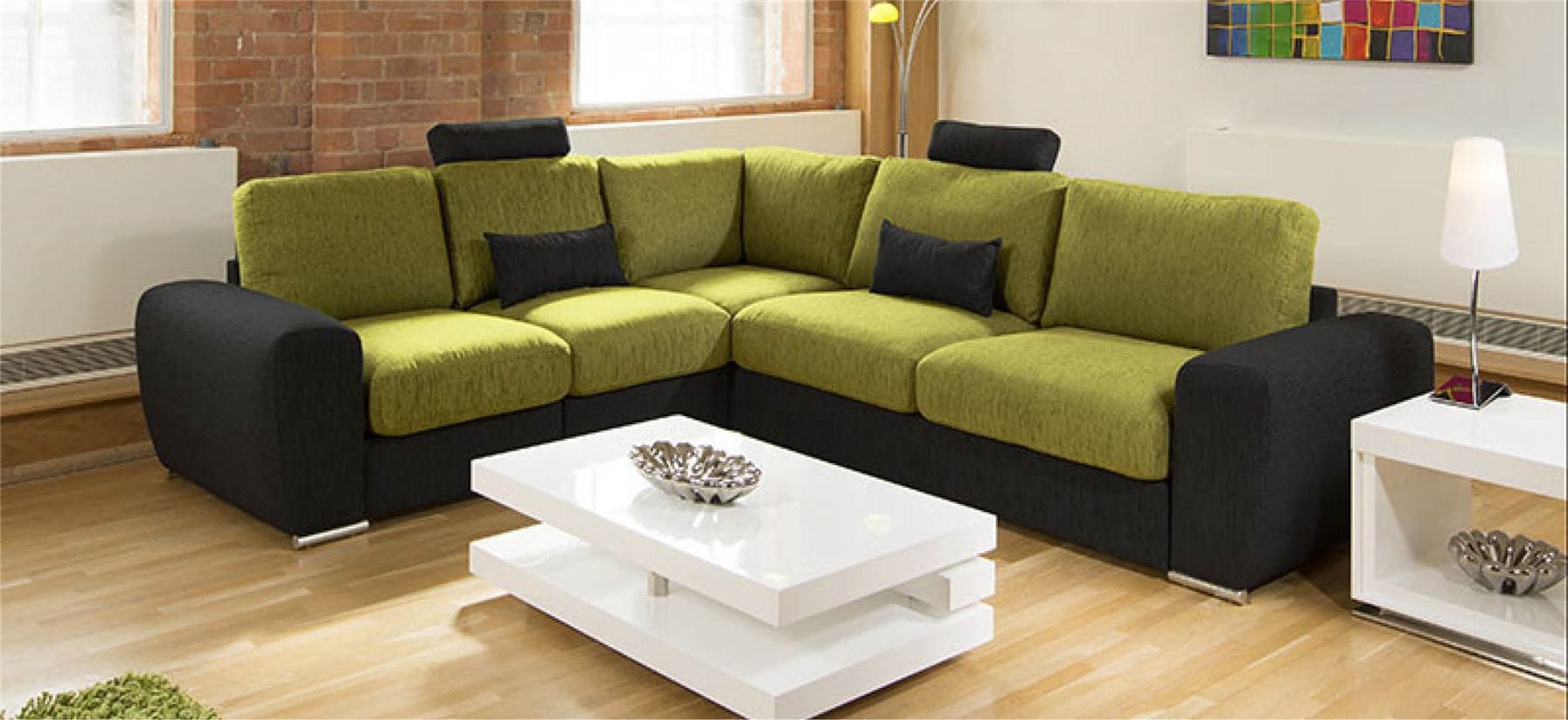 Luxurious Extra Deep Sectional Modular L Shape Corner Sofa Grande 5RH